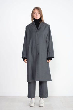 Sofie D'Hoore - Clarence Wnel - Light Wool Coat, Mid Grey Melange