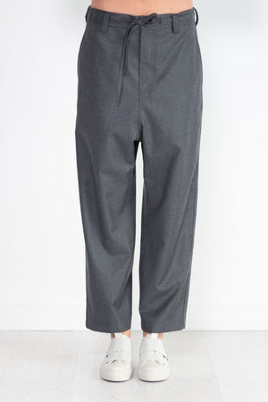 Sofie D'hoore - Polaris Wnel - Light Wool Pants, Mid Grey Melange