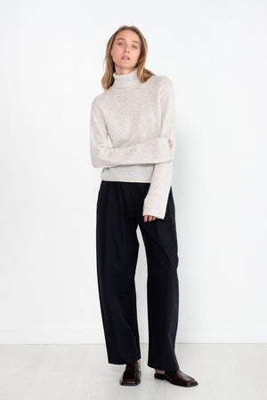 Sofie D'Hoore - Mira Super Light Turtleneck, Snow Melange