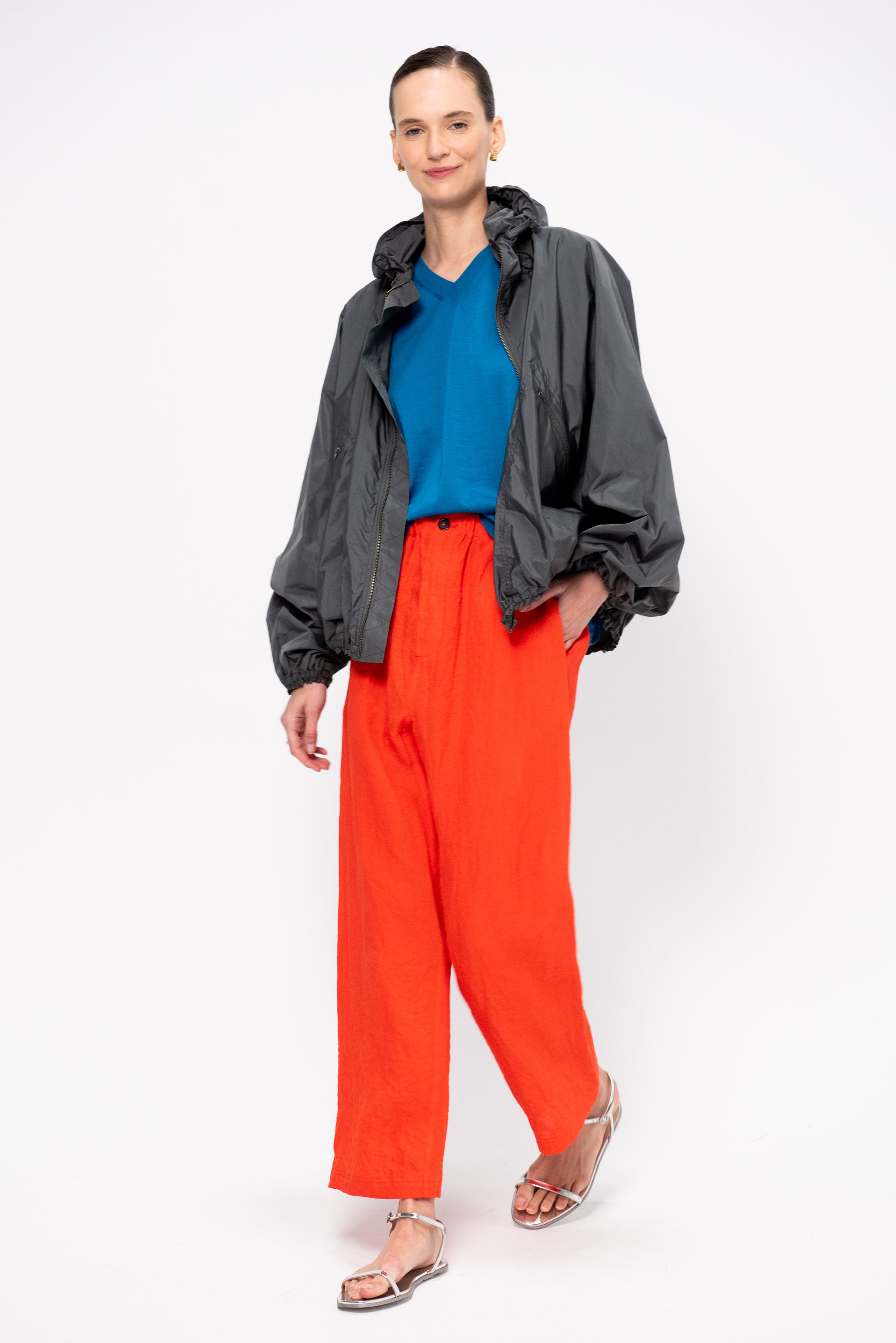 Munich YFROI - Short Sleeve Knit Top, Seaweed
