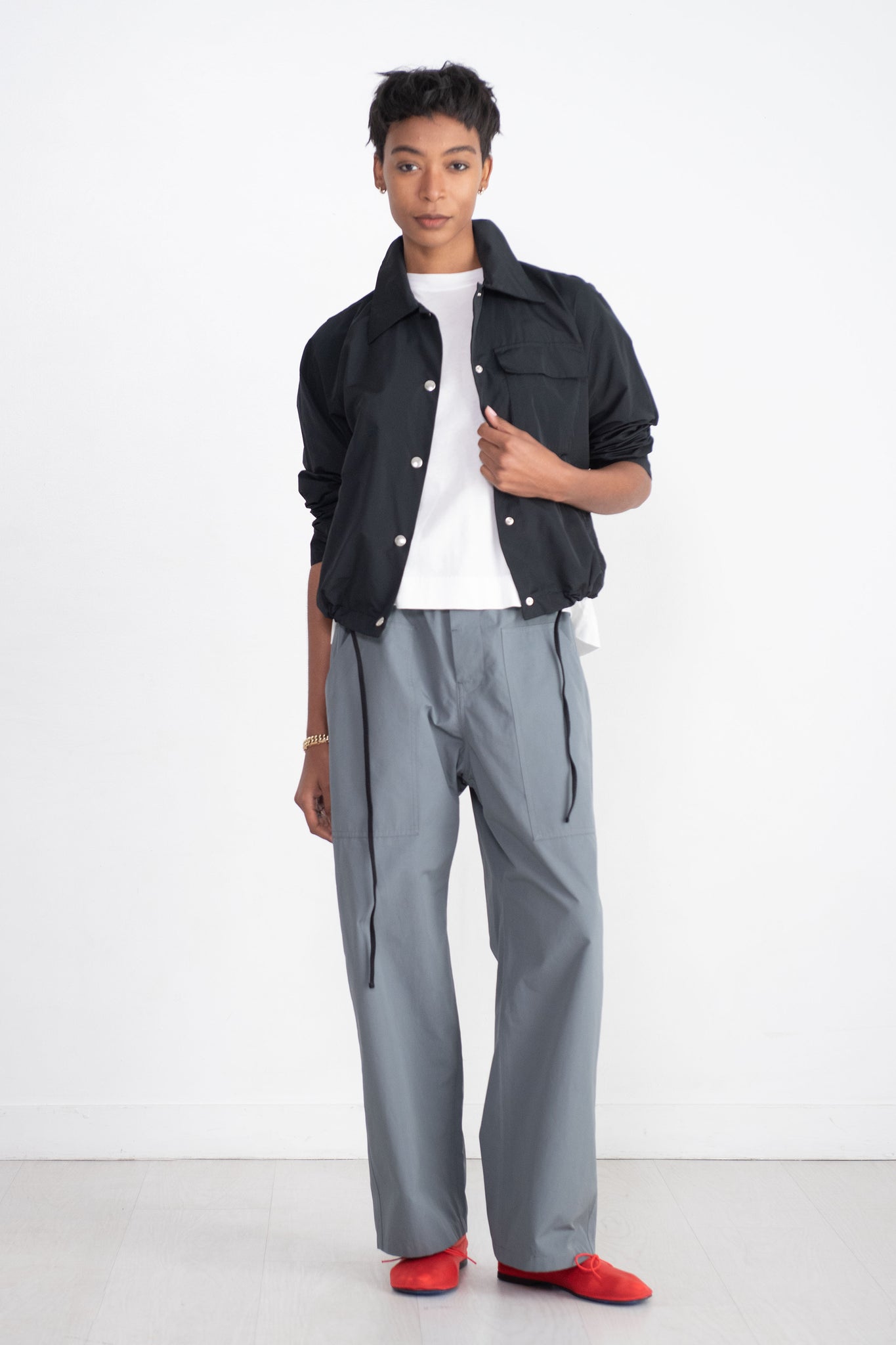 Sofie D'Hoore Tag T-Shirt in Off Black main image 1