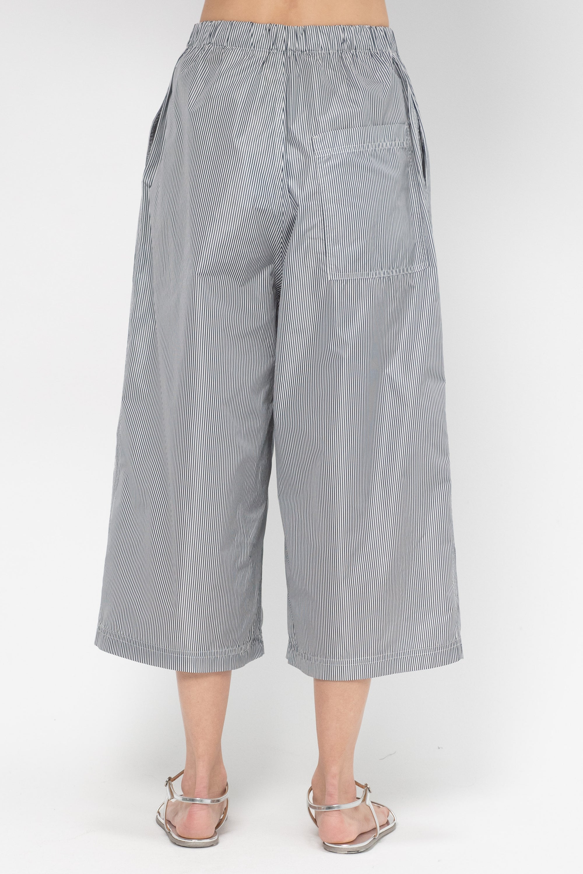 Ponce Post - Taffeta Striped Pants, Stripe