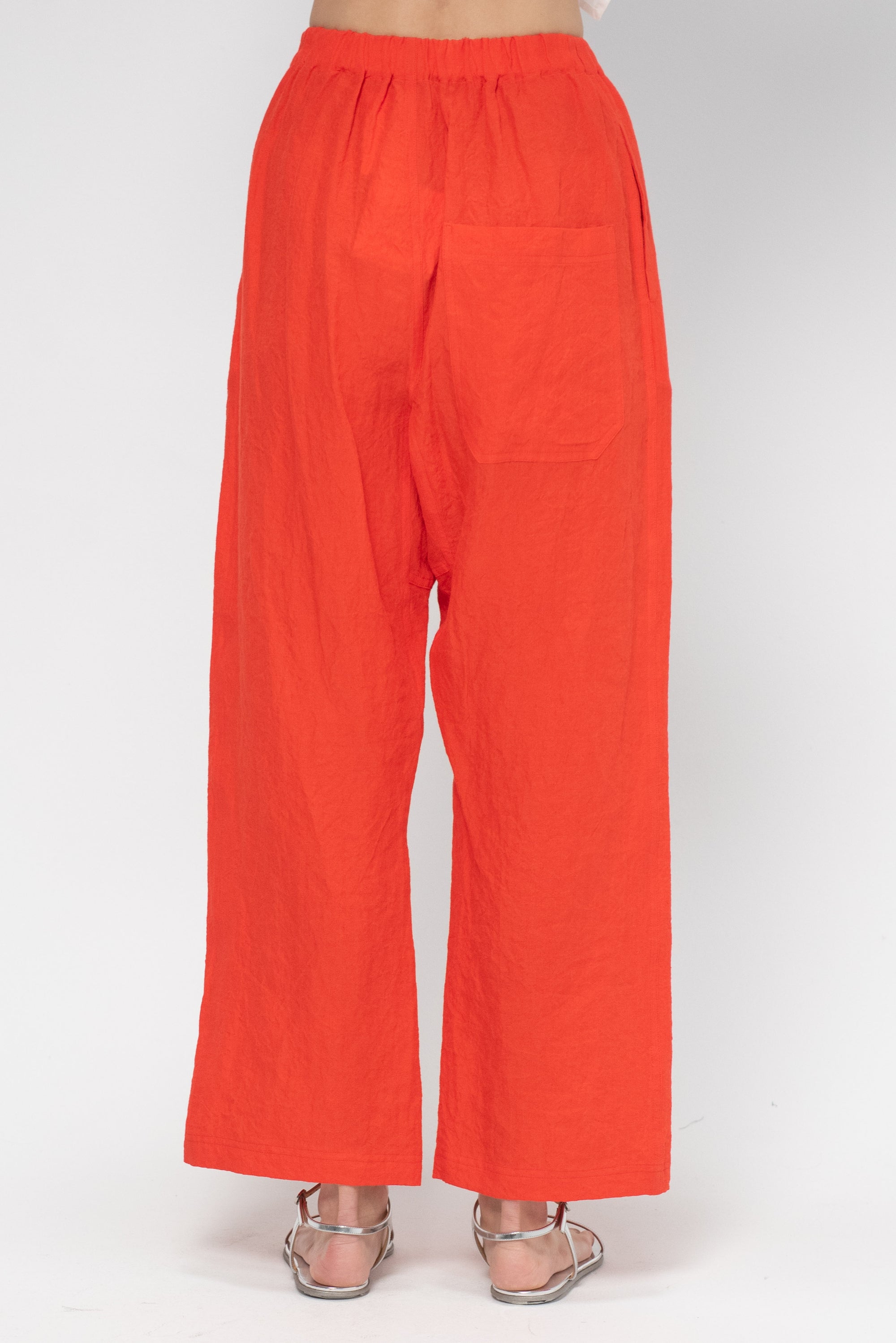 Pilar Life - Linen Trousers, Red Pepper