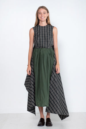 Sofie D'Hoore - Babbs Taffeta Check Top, Black