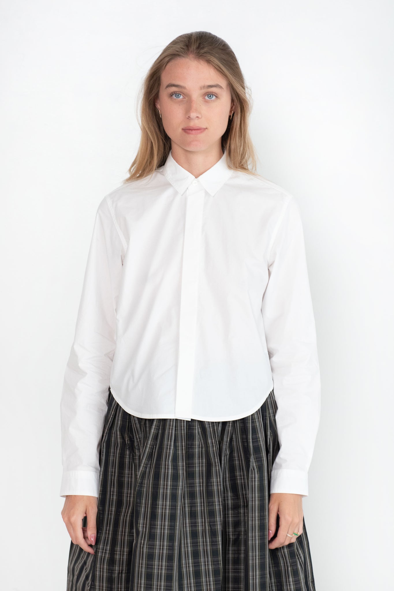 Sofie D'Hoore - Brad Cotton Poplin Shirt, White