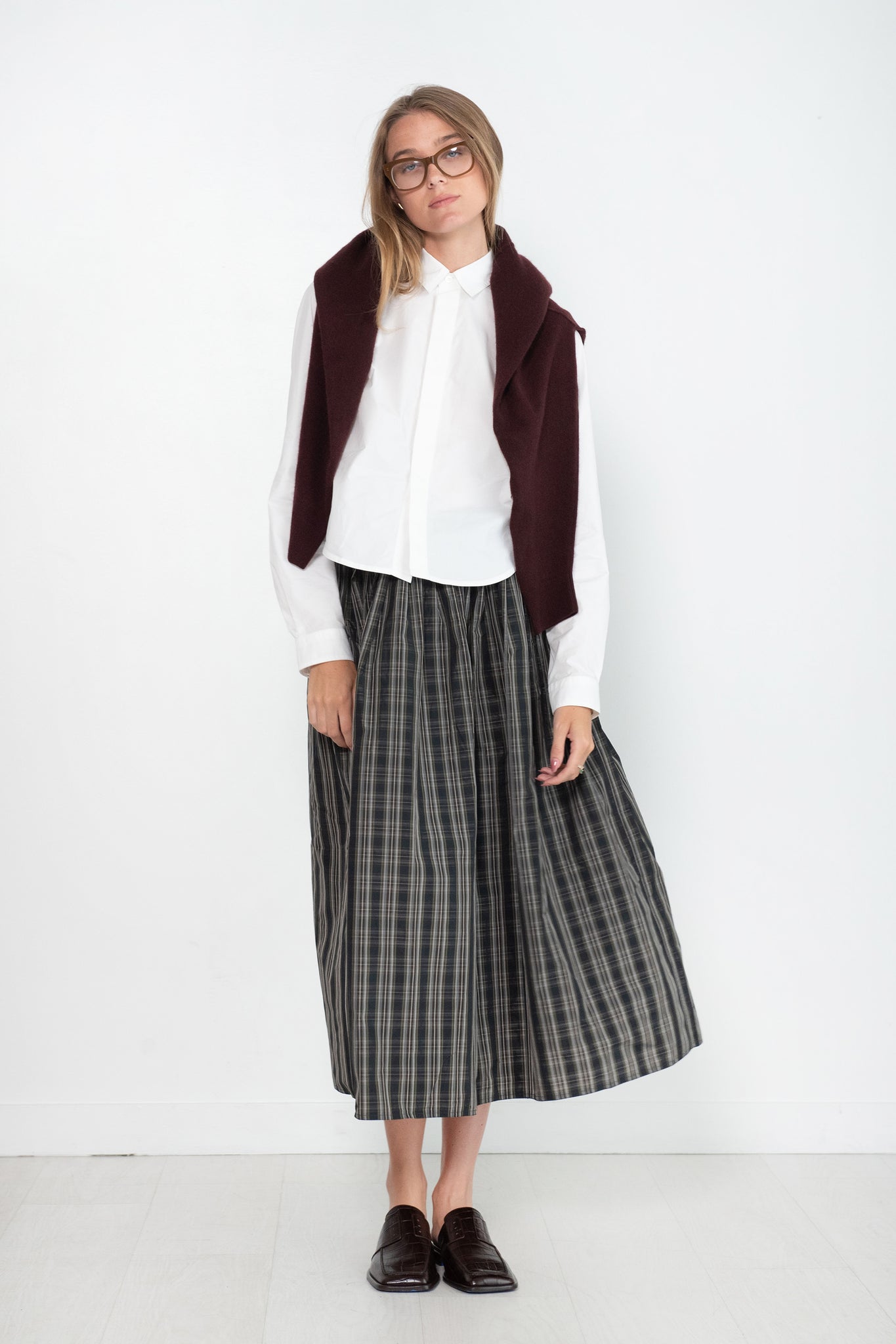 Sofie D'Hoore - Brad Cotton Poplin Shirt, White