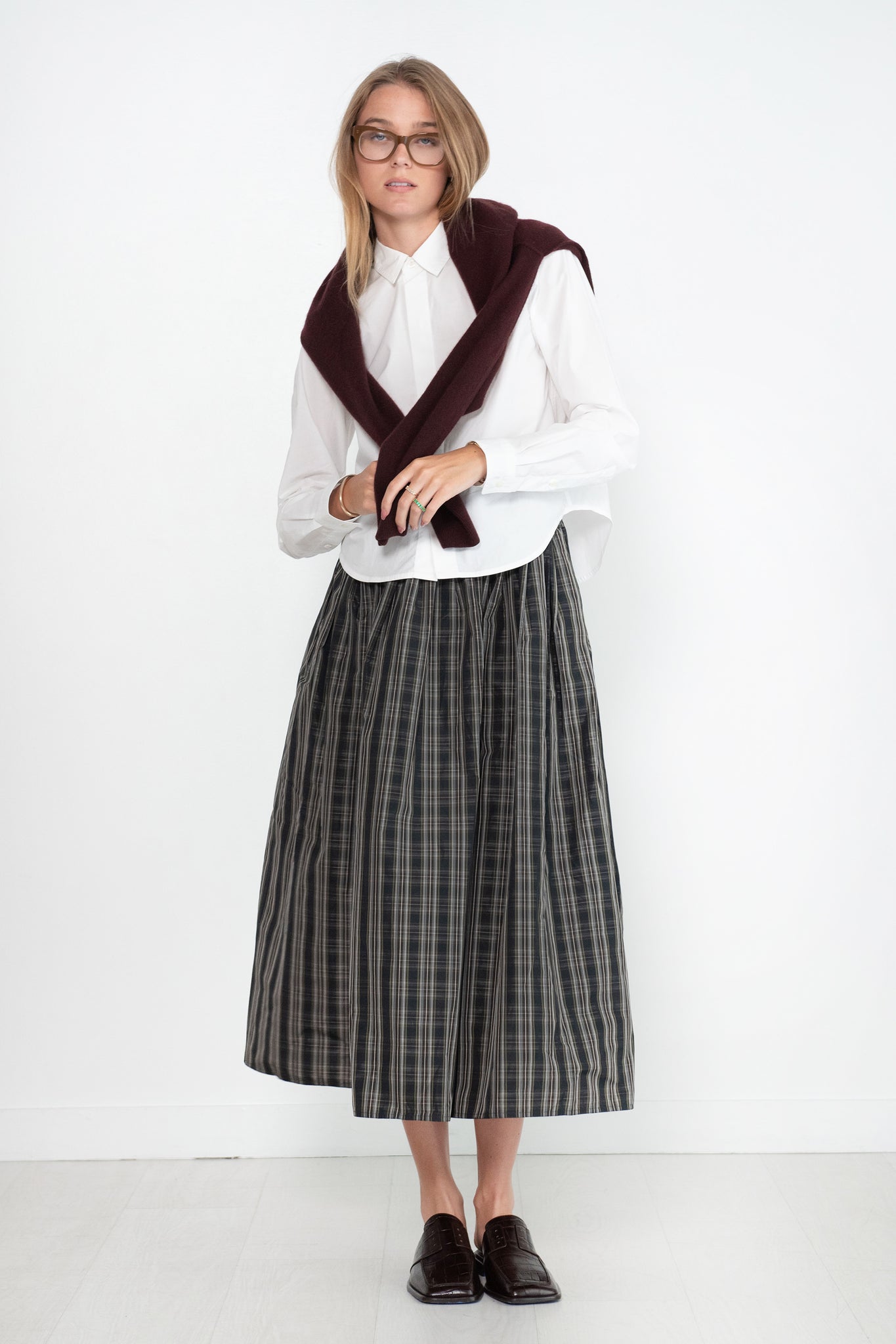 Sofie D'Hoore - Brad Cotton Poplin Shirt, White