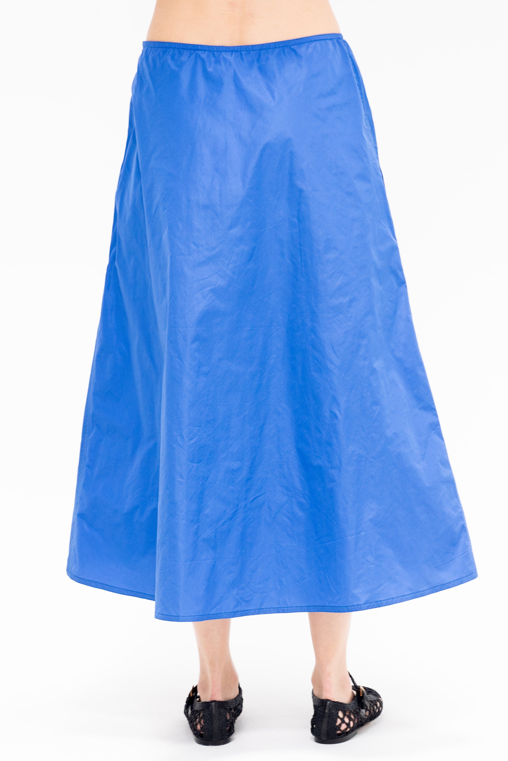 Taffeta Skirt, Sapphire