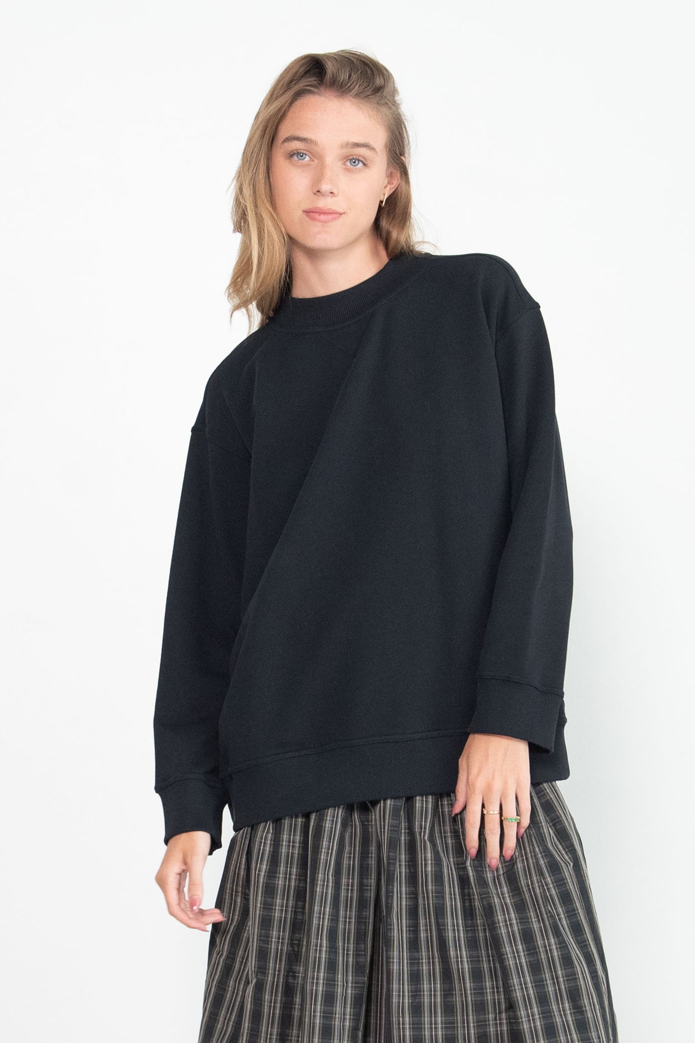 Sofie D'Hoore - Taste Cotton Fleece Sweatshirt, Black