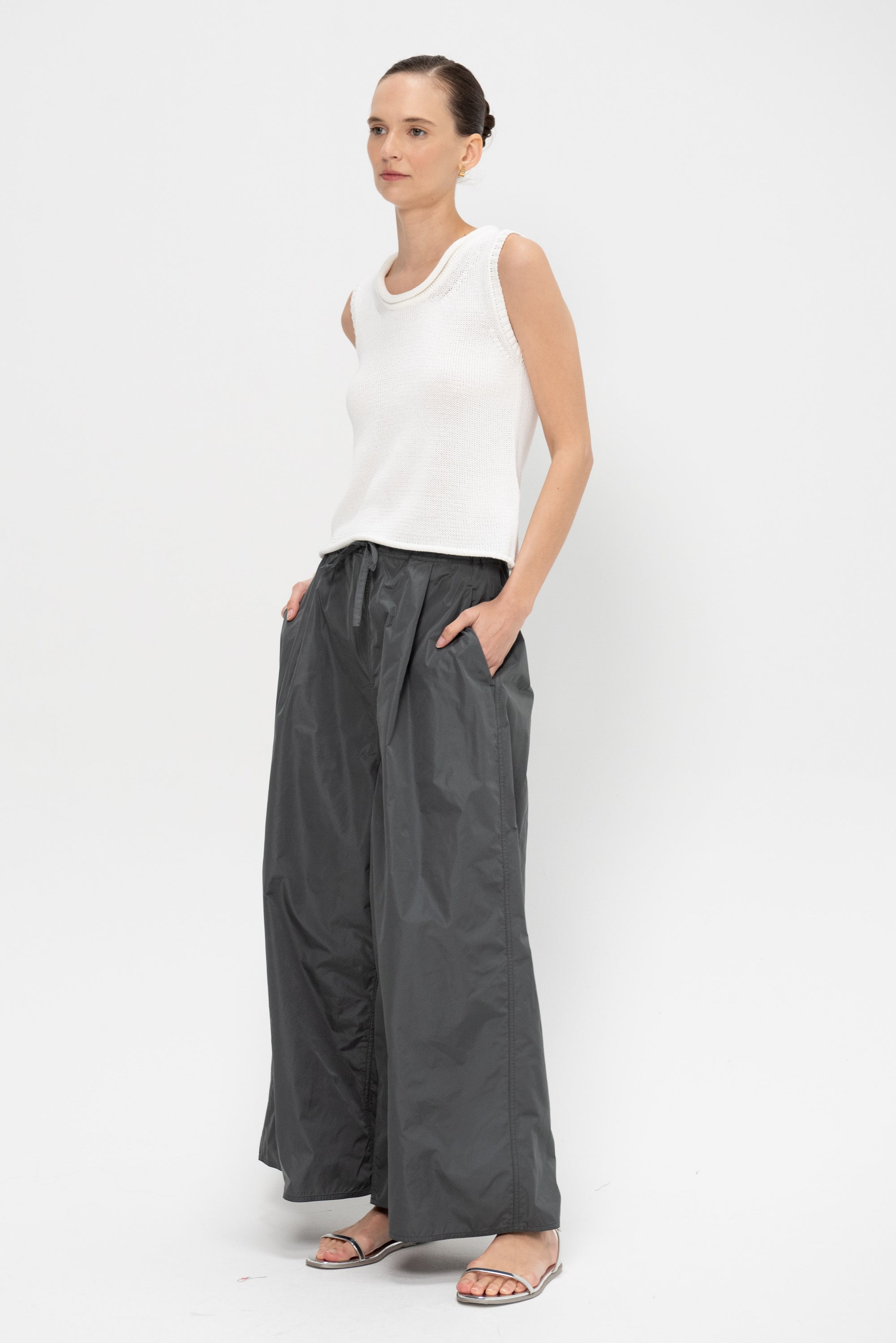 Palau Pota - Taffeta Pants, Iron