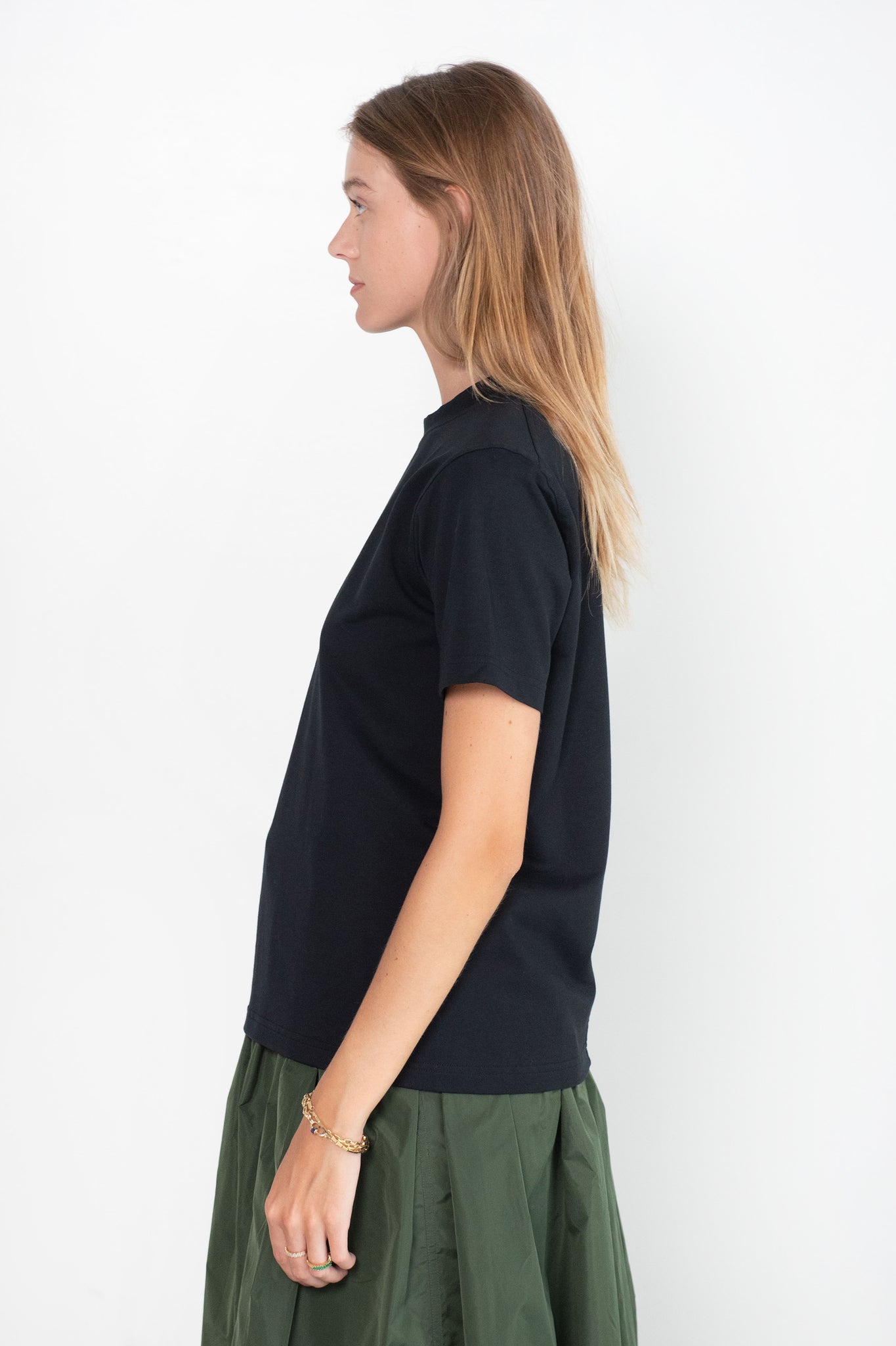 Sofie D'Hoore - Tag Fine Cotton T Shirt, Black