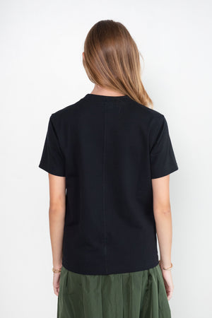 Sofie D'Hoore - Tag Fine Cotton T Shirt, Black