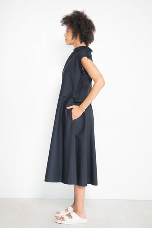 Sofie D'Hoore - Daria Cotton Poplin Dress, Black