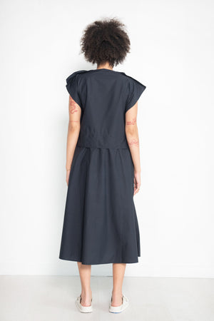 Sofie D'Hoore - Daria Cotton Poplin Dress, Black