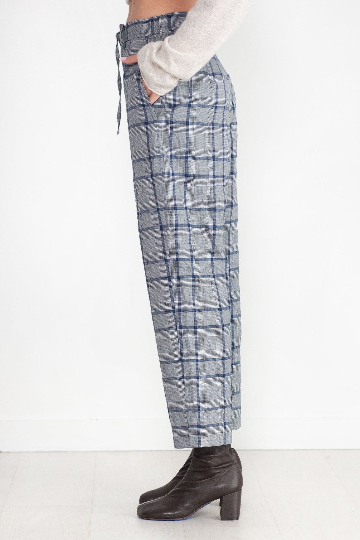 Sofie D'Hoore - Polaris Pants Wool Check, Prince of Wales