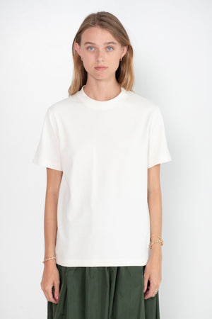 Sofie D'Hoore - Tag Fine Cotton T Shirt, Ecru