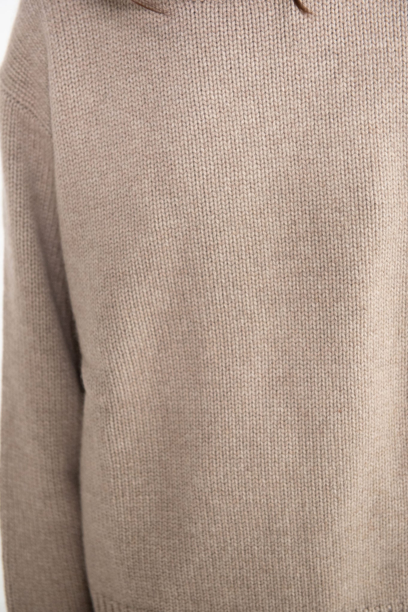 Sofie D'Hoore - Marble 6ply Cash Sweater, Taupe