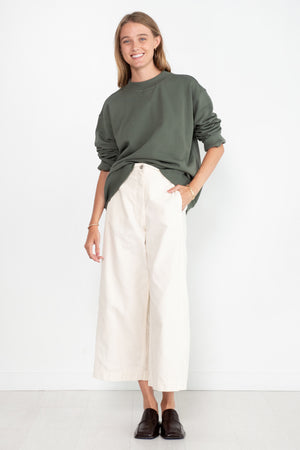 Sofie D'Hoore - Taste Cotton Fleece Sweatshirt, Khaki