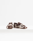 Cow Print Loafer, Brown