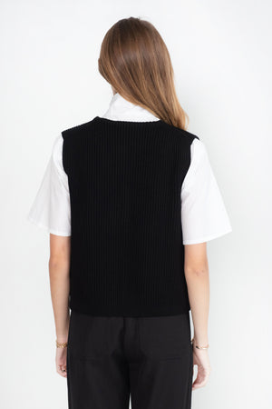 Studio Nicholson - Akan Vest, Black