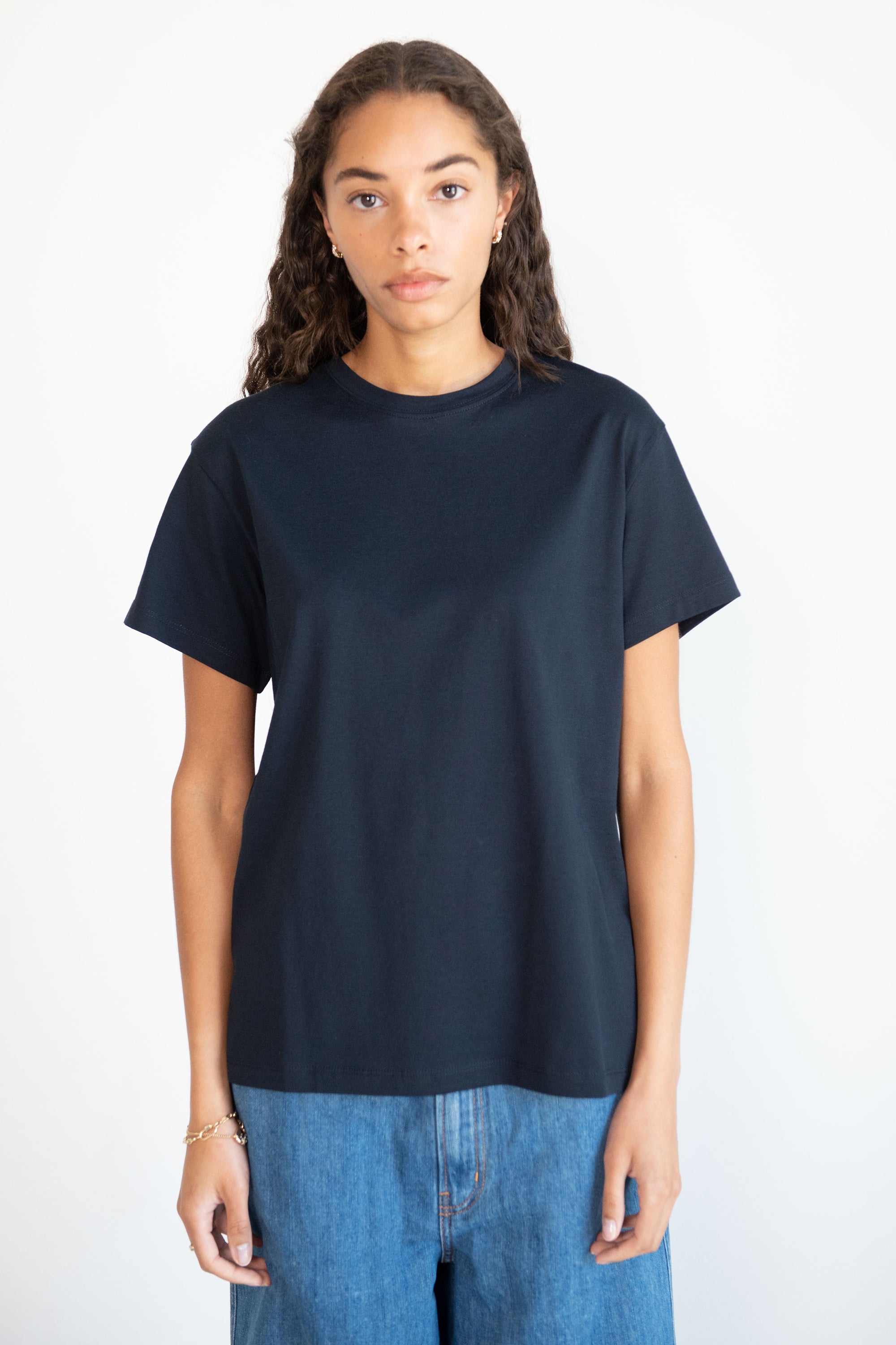 Marine - Perfect Tee – Kick Pleat