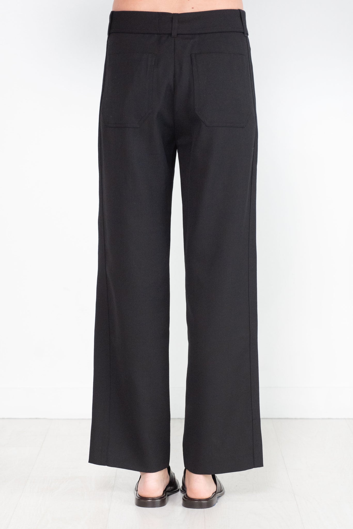 Studio Nicholson - Eyasi Relaxed Straight Leg, Black