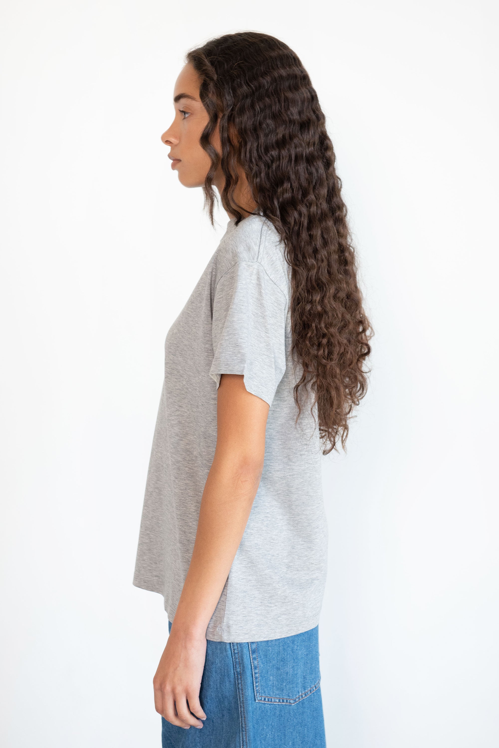 Marine - Perfect Tee – Kick Pleat