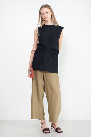 Studio Nicholson - Garda Drape Top, Darkest Navy