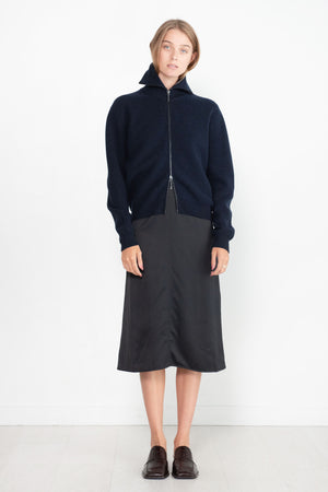 Studio Nicholson - Nestos Cardigan, Dark Navy Melange