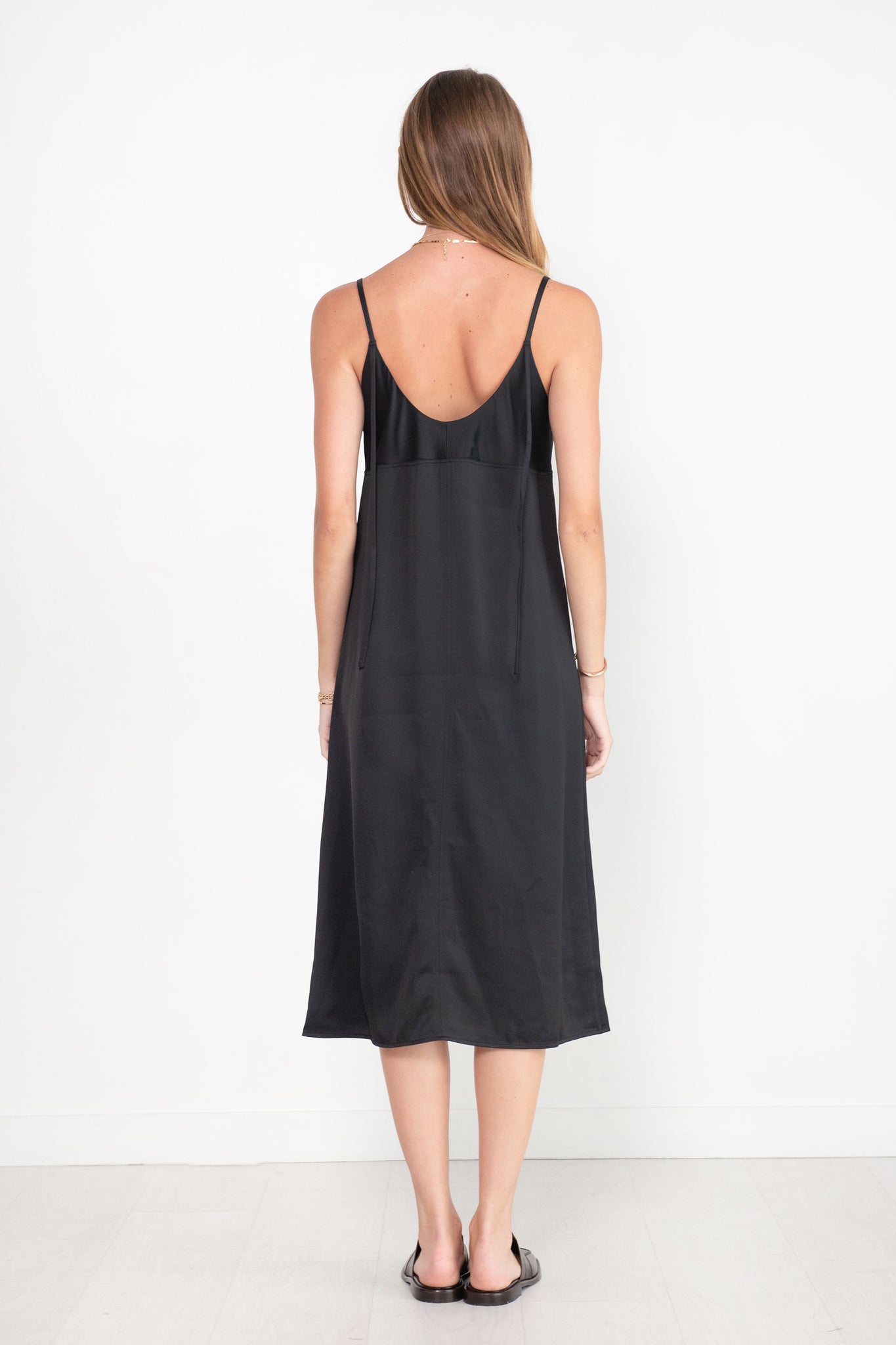 Studio Nicholson - Malebo Slip Dress, Darkest Navy