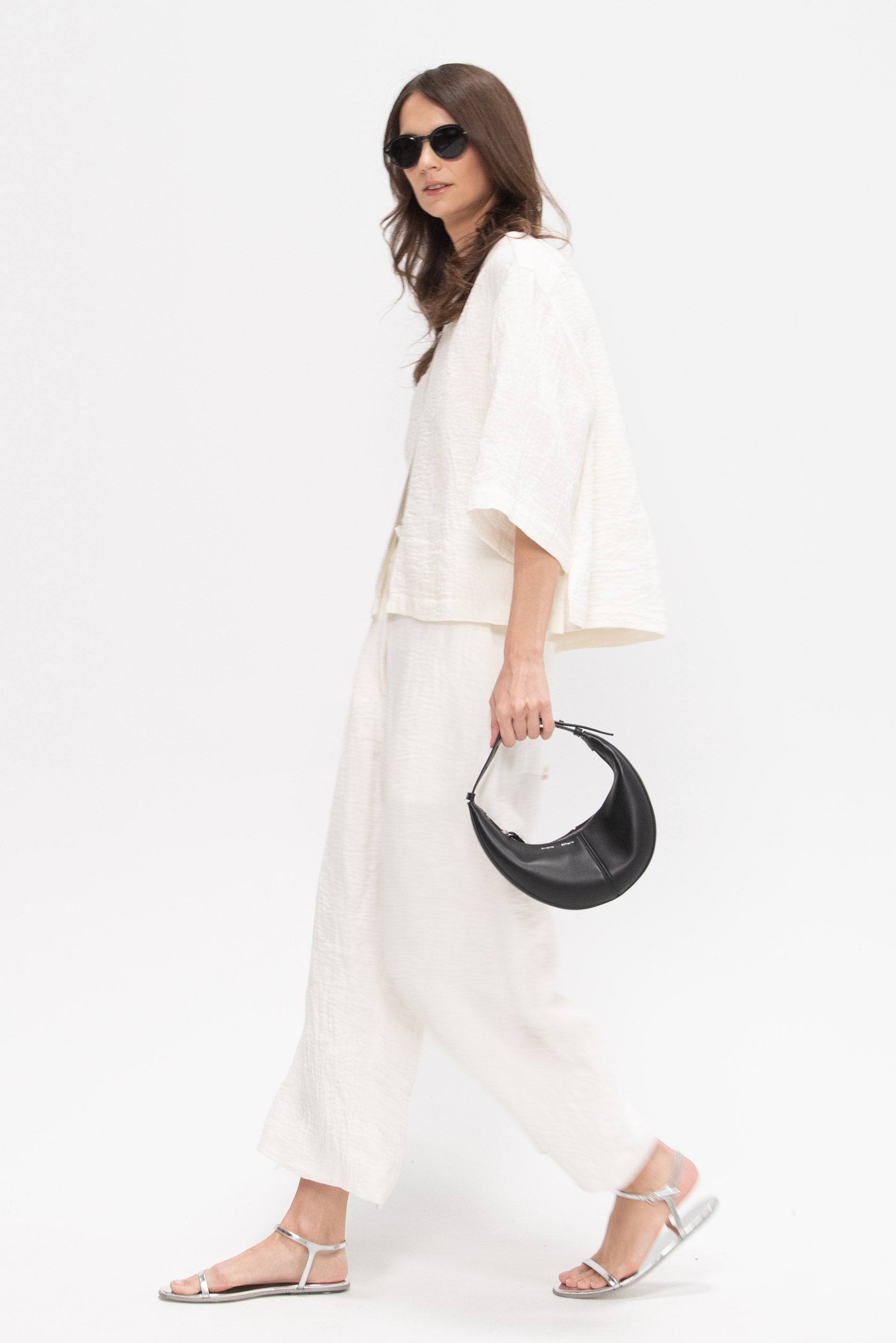 Tuttle - Stand Collar Shirt, Parchment