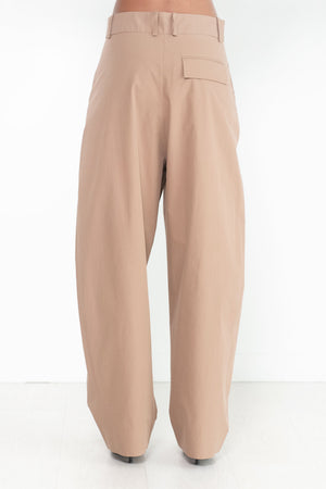 Studio Nicholson - ACUNA DOUBLE PLEAT FRONT PANT, NUTMEG