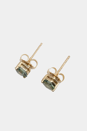 SUZANNE KALAN - Amalfi Hexagon Stud, Green Envy