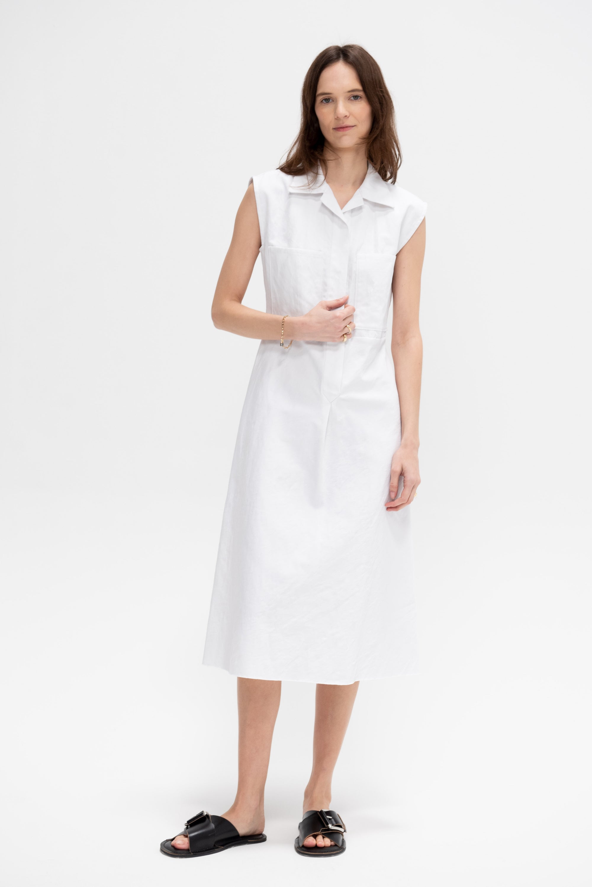 There Was A Time Dress, White