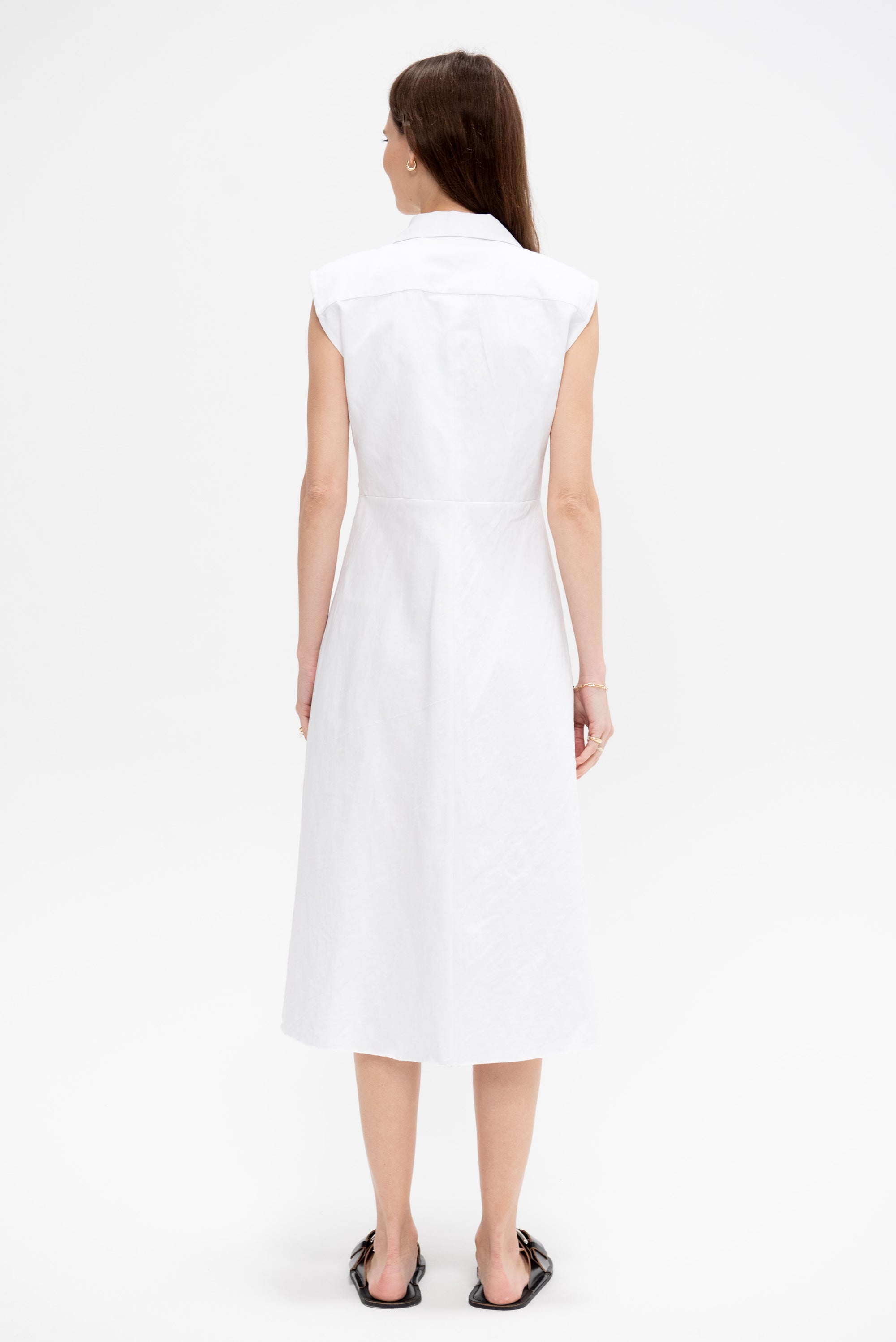 There Was A Time Dress, White