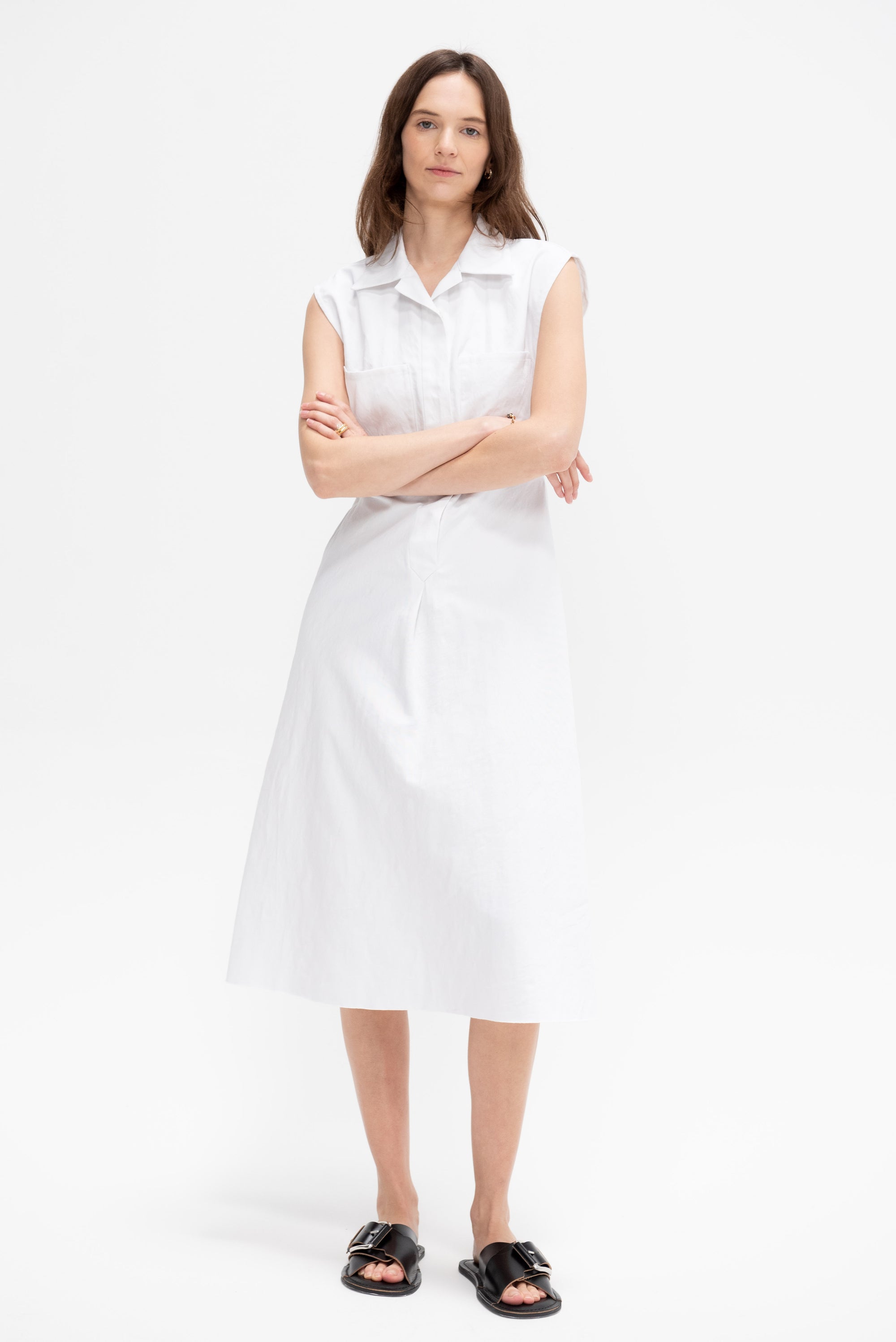 There Was A Time Dress, White