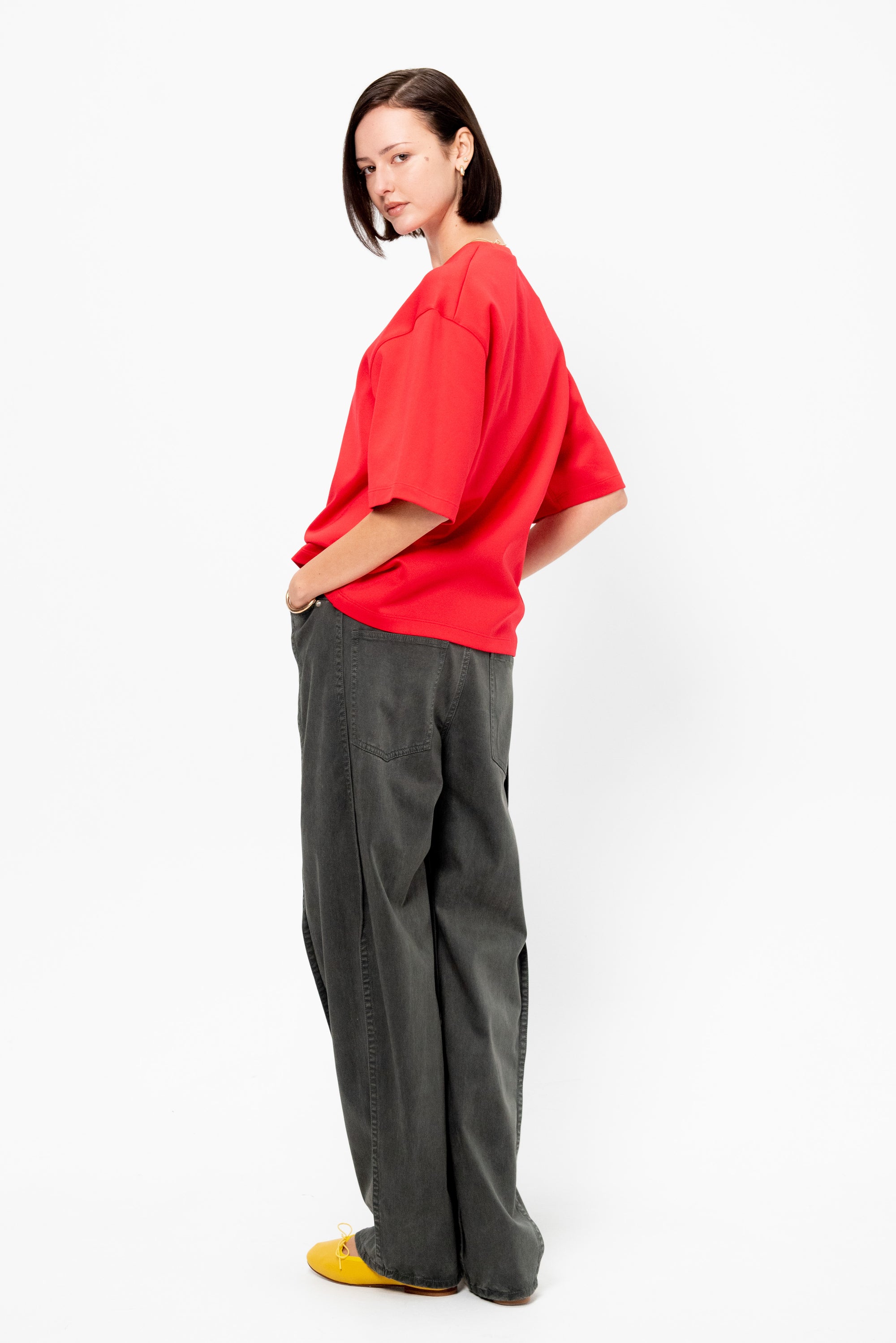 Active Knit Easy T-Shirt, Red