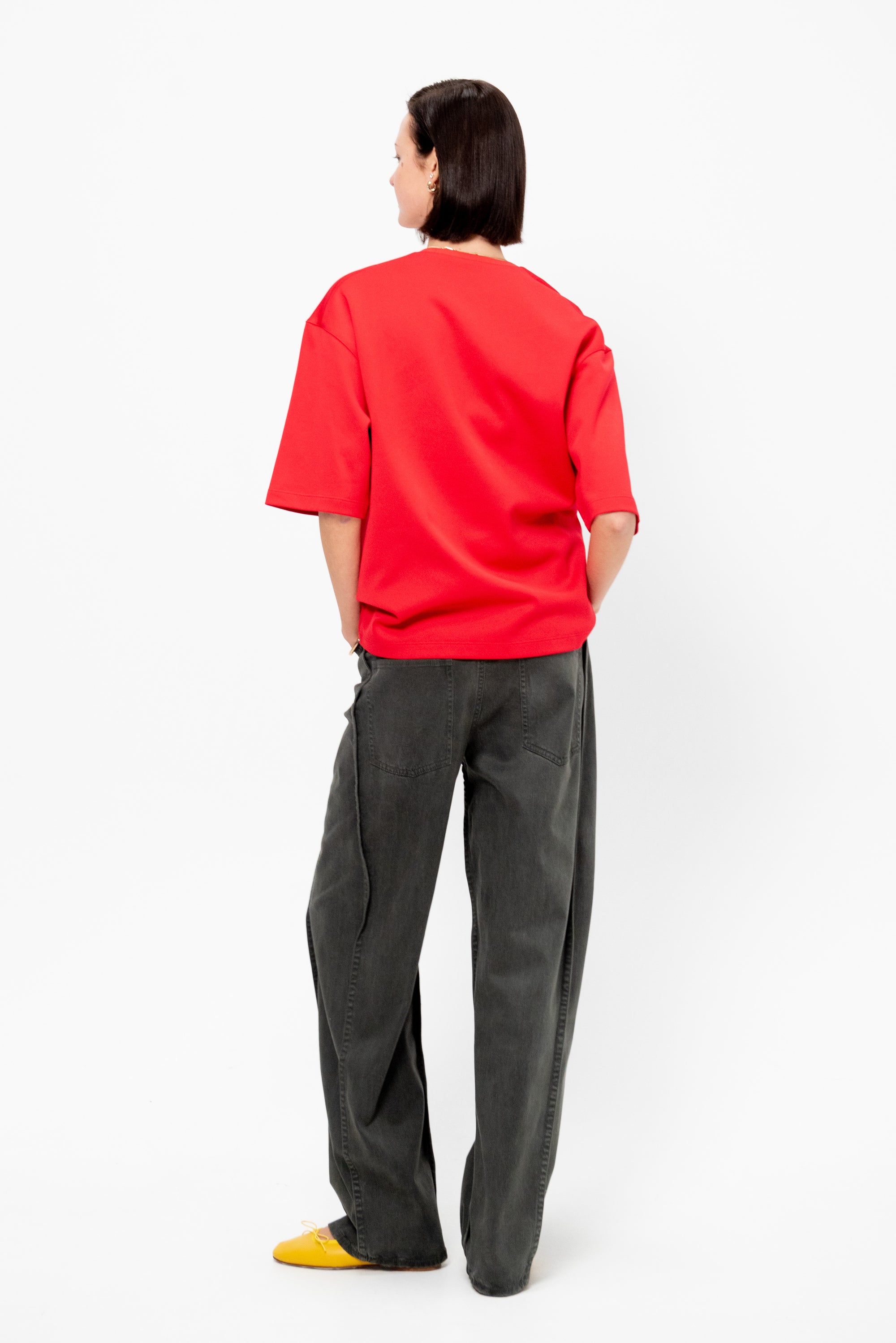 Active Knit Easy T-Shirt, Red