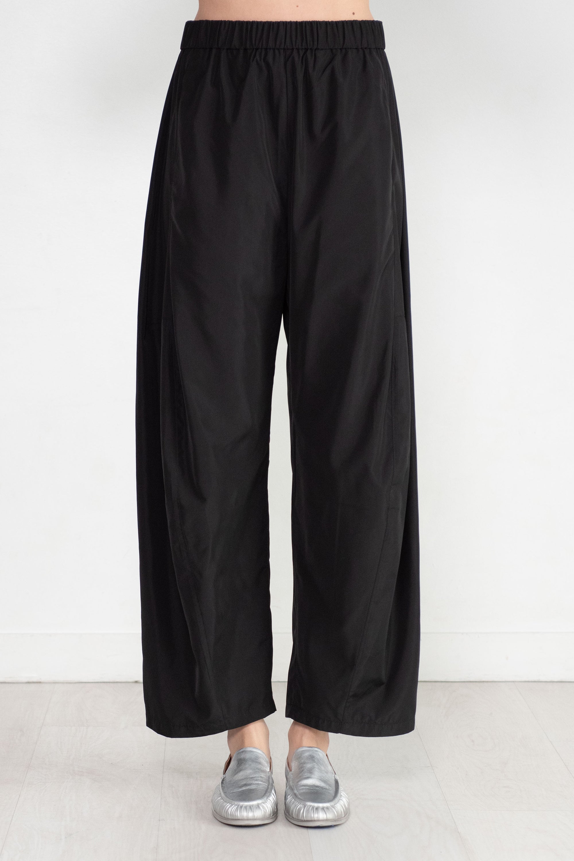 TIBI - Italian Sporty Nylon Winslow Pant, Black