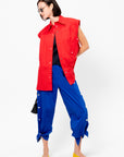 Nylon Snap Pull On Jogger - Short