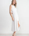 TIBI - Boucle Knit Sculpted Dress, White
