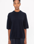 TIBI - Washable Cashmere Oversized Easy T, Navy