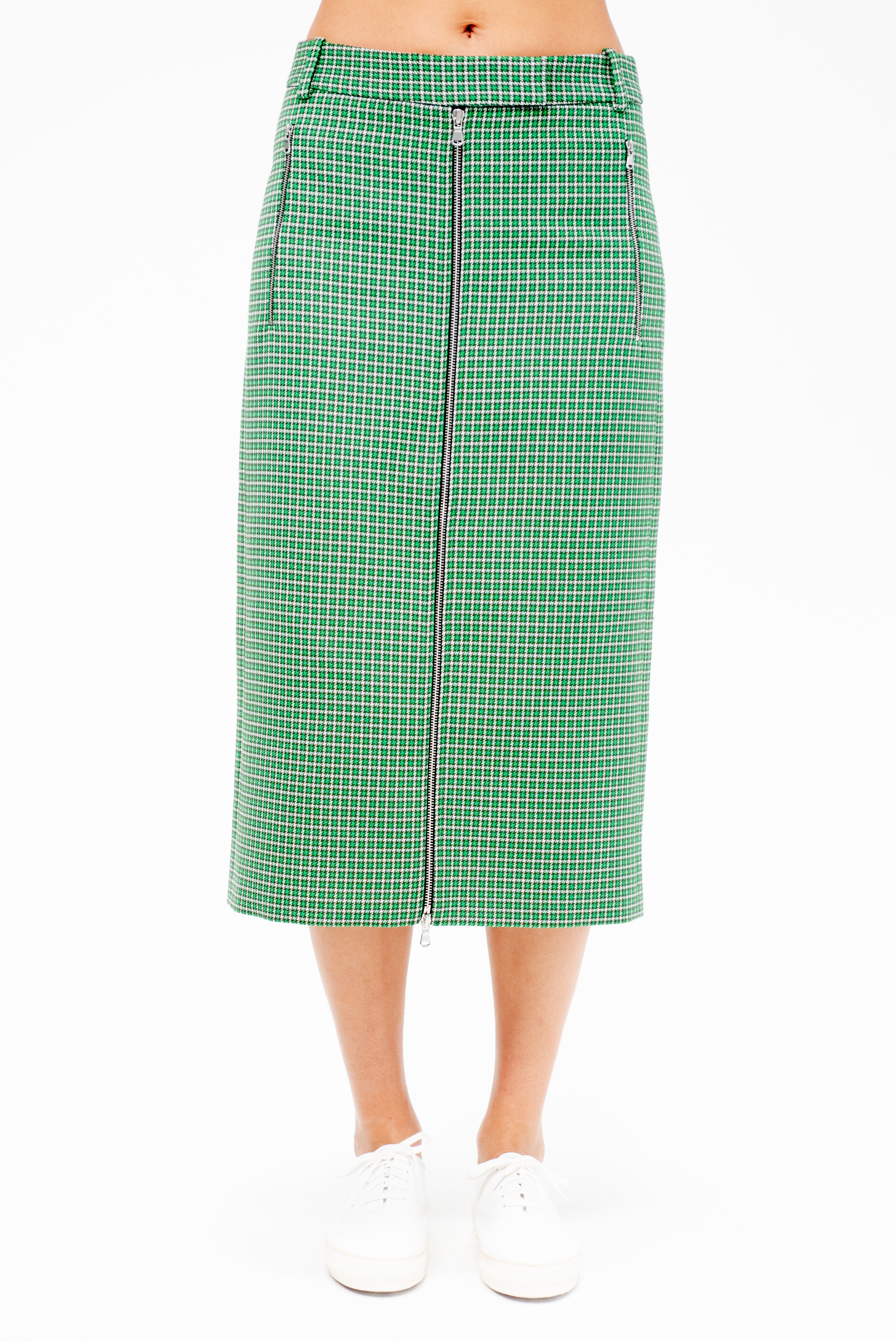 新品未使用　My weakness Skirt Jane グリーン Midi Pencil Skirt in Emerald Velvet – Royal Jelly Harlem
