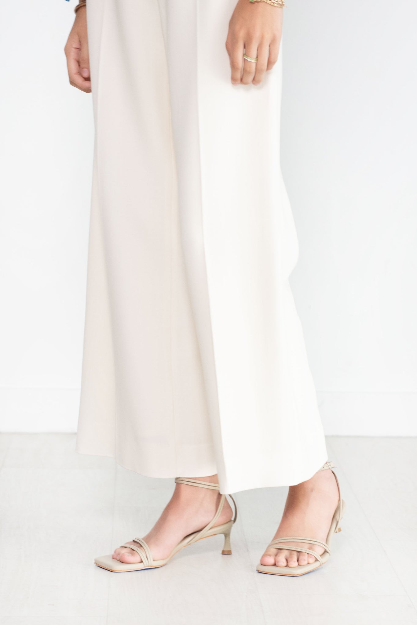 Tibi - Harper Sandal, Warm Grey