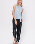 Nylon Zipper Jogger - Short