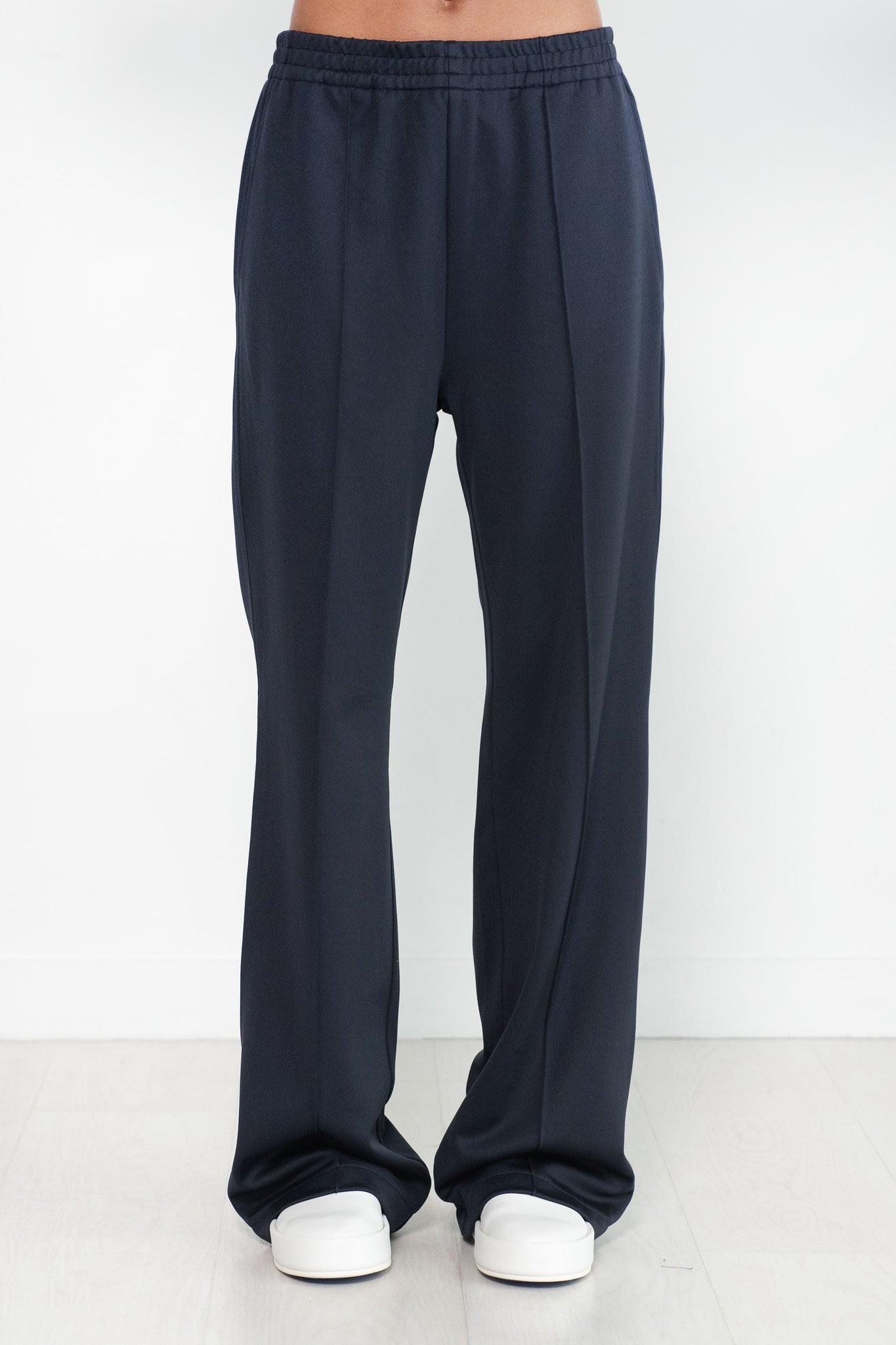 TIBI - Active Knit Scottie Jogger, Navy