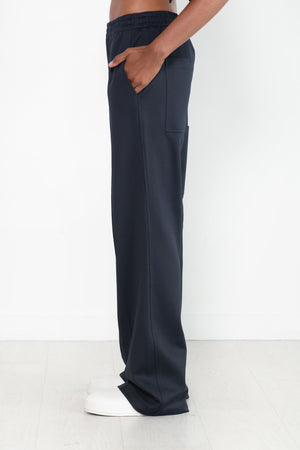 TIBI - Active Knit Scottie Jogger, Navy