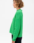 Serviette Crewneck Easy Pullover, Green