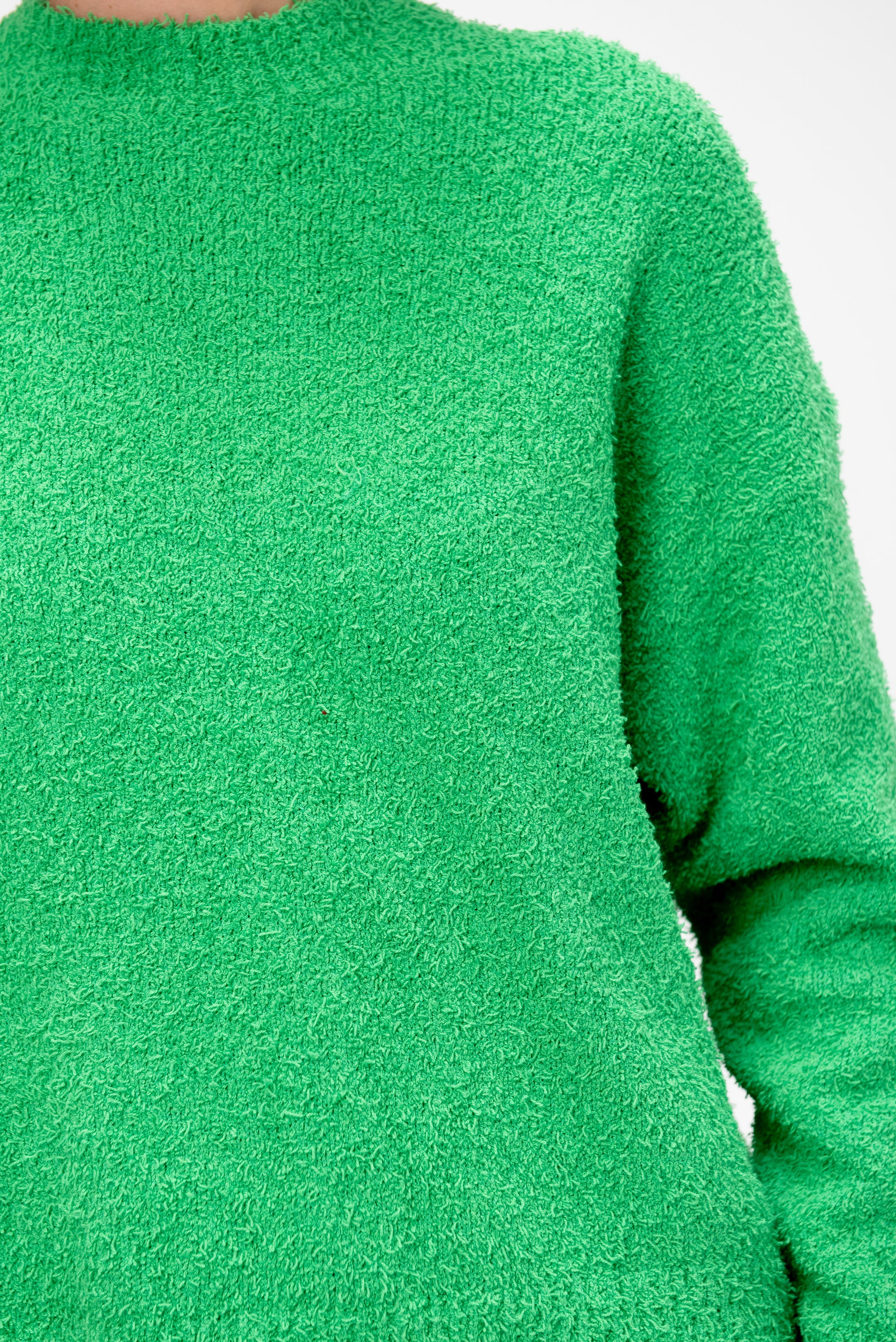 Serviette Crewneck Easy Pullover, Green