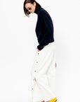 Nylon Snap Pull On Jogger - Short